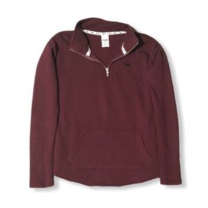 Maroon PINK Pullover Sweatshirt